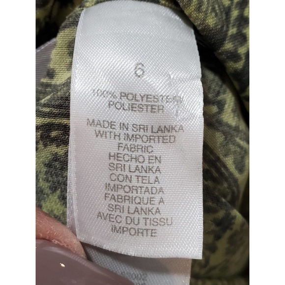 Liz Claiborne Women's Gray Polyester Collared Long Sleeve Button Down Shirt 6 - Picture 10 of 12